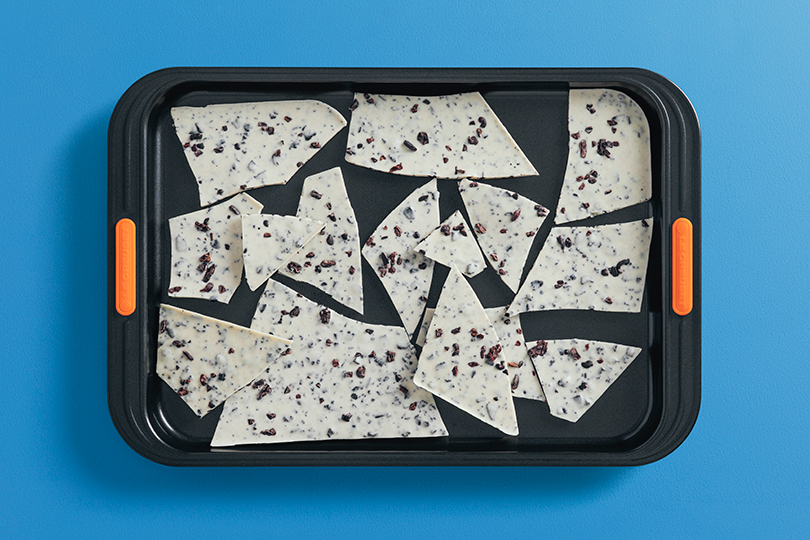 Barres à saveur biscuits et crème